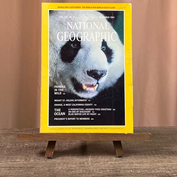National Geographic Other - National Geographic December 1981 Vol. 160, No. 6 Pandas In The Wild